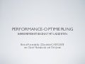 Performance Optimierung - Barrierefreiheit beginnt mit Ladezeiten