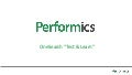 Performics OneSearch (Paid & Organic) Test and Learn Case Studies (July 2012)