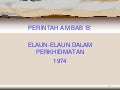 Perintah Am Bab B Elaun Dlm Prkhdmatan