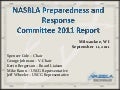 Preparedness and Response Committee Report 2011