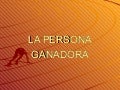 Persona ganadora