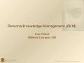 Personal Knowledge Management