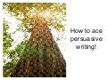 Persuade People Perfectly!