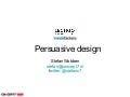 Trendsfactory 20190 Persuasion - persuasive design trends