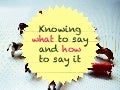 Persuasive Speech and Presentation Skills