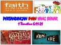 Pertandingan iman yang benar