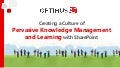Pervasive knowledge management & learning with SharePoint