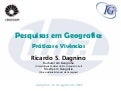 Pesquisas em Geografia: Práticas e Vivências