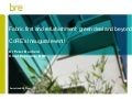 Fabric first and refurbishment; green deal and beyond - By Peter Bonfield, BRE