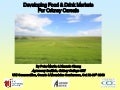 Developing Food & Drink Markets For Orkney Cereals [Peter Martin]
