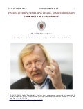Peter sloterdijk; temblores de aire, atmoterrorismo y crepúsculo de la inmunidad por adolfo vasquez rocca ph. d.