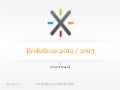 Evolutions 2012 / 2013