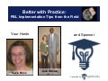 BWP ~ Session 1 Culture of Inquiry