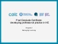 Pg cert chapter2
