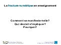 La fracture numérique