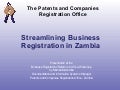 Patents and Companies Registration Office Presentation CRF 2009