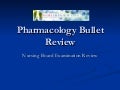 NurseReview.Org Pharmacology Bullet Review
