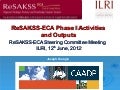 Phase i (2007 2010) outputs-new