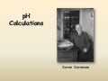 P h calculations