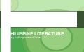 Philippine literature during the enlightenment period