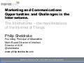 Marketing and Communications in the Internetome