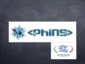 An introduction to Phing the PHP build system (PHPDay, May 2012)
