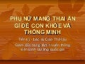 Phụ nữ mang thai nên ăn gì