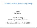 Student&rsquo;s World: Photo Diary Study