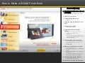 How to make a photo book on the Kodak Picture Kiosk