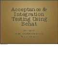 Acceptance & Integration Testing With Behat (PBC11)