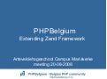 Extending Zend Framework