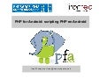 PHP for Android: scripting PHP en Android