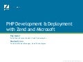PHP and Zend Framework on Windows
