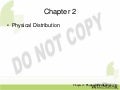 Physical Distribution