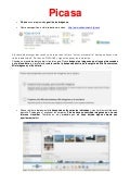 Picasa, gestor de imágenes.