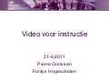 Instructiefilmpjes in het onderwijs