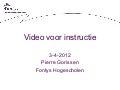 Video in het Onderwijs
