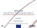 Apollon Overview Pieter Ballon
