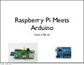 Pi meets arduino