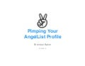 Pimp Your AngelList Profile V2