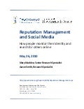 Research: Online reputation management