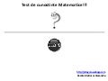 Test Matematic