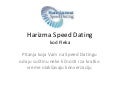 Pitanja za harizma speed dating