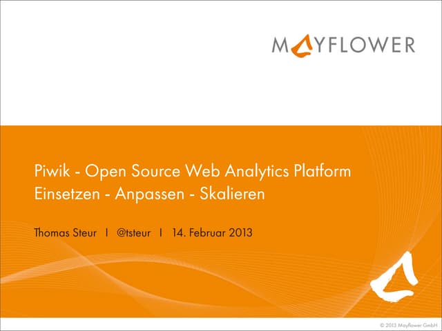 Piwik anpassen und skalieren