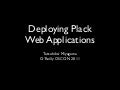 Deploying Plack Web Applications: OSCON 2011