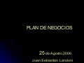Plan de Negocios