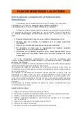 Plan de mejora de la lectura