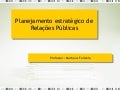 Planejamento Estratégico de Relações Públicas