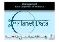 PlanetData Management Overview