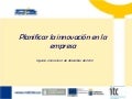 Planificar la innovación en la empresa